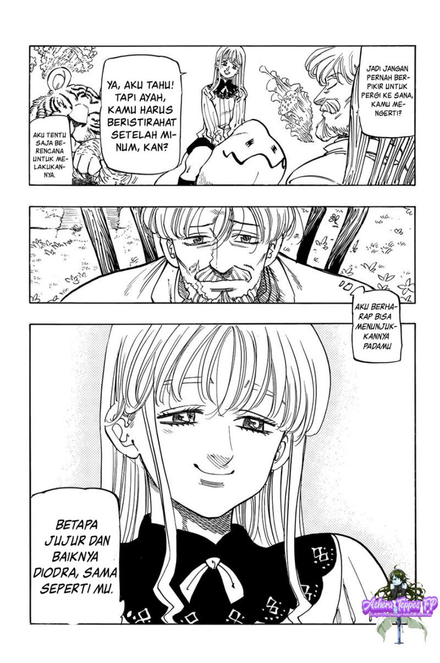 Halaman 10 dari Mokushiroku no Yonkishi Chapter 91
