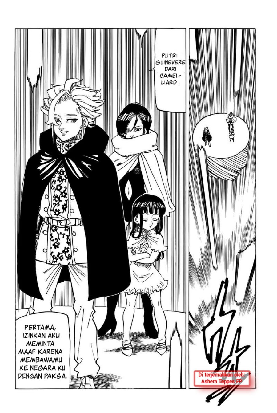 Halaman 11 dari Mokushiroku no Yonkishi Chapter 91