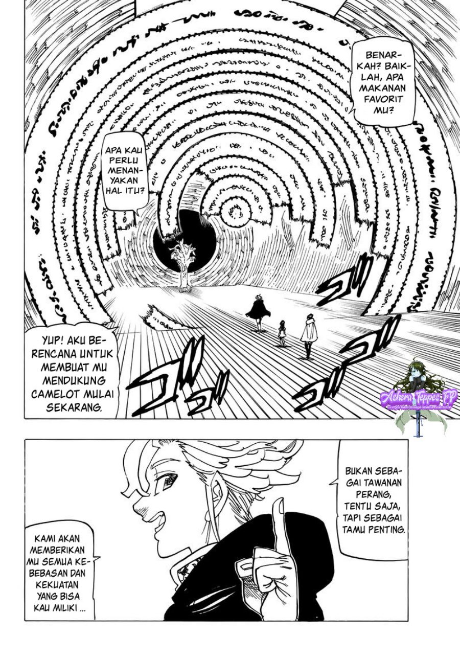 Halaman 13 dari Mokushiroku no Yonkishi Chapter 91