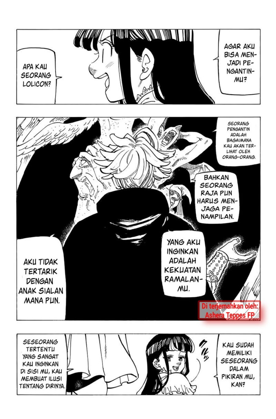 Halaman 14 dari Mokushiroku no Yonkishi Chapter 91
