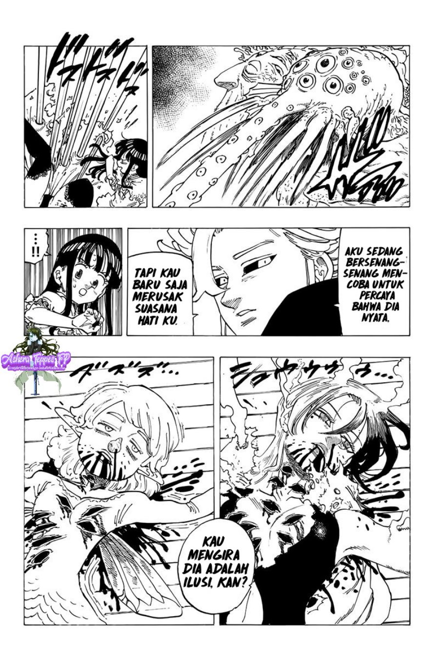 Halaman 17 dari Mokushiroku no Yonkishi Chapter 91