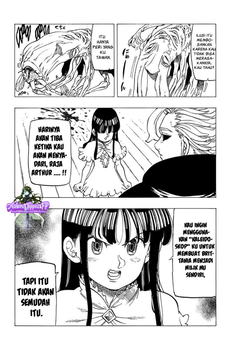 Halaman 18 dari Mokushiroku no Yonkishi Chapter 91