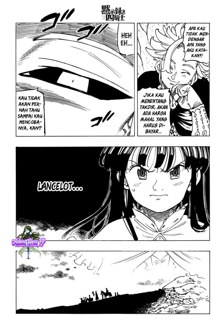 Halaman 22 dari Mokushiroku no Yonkishi Chapter 91