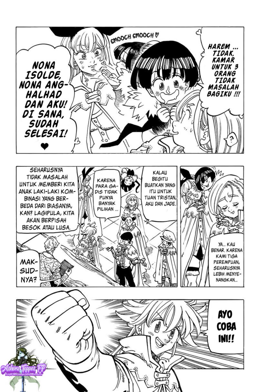 Halaman 12 dari Mokushiroku no Yonkishi Chapter 92