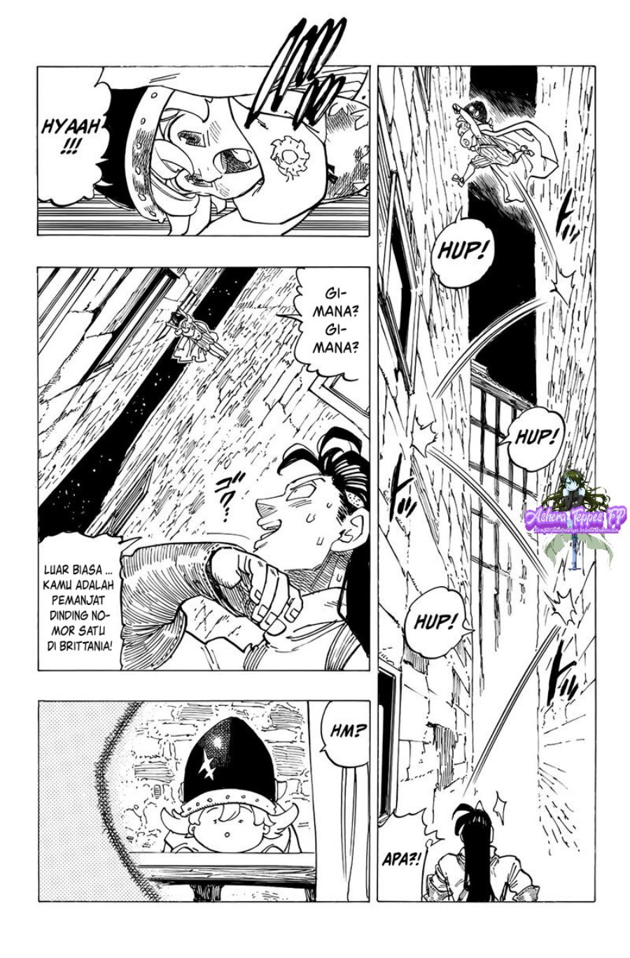 Halaman 14 dari Mokushiroku no Yonkishi Chapter 92
