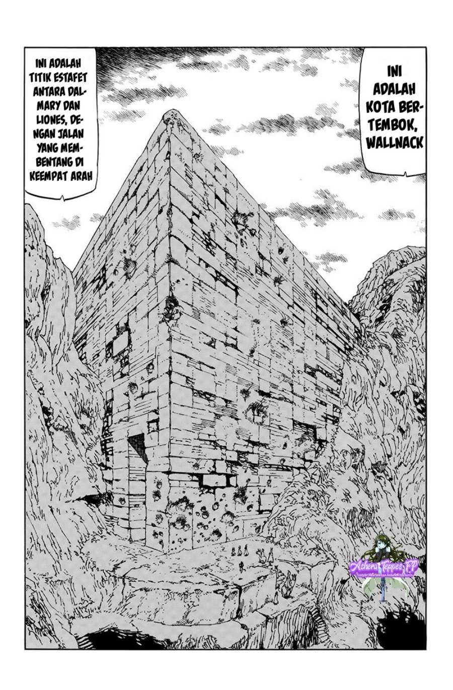 Halaman 3 dari Mokushiroku no Yonkishi Chapter 92