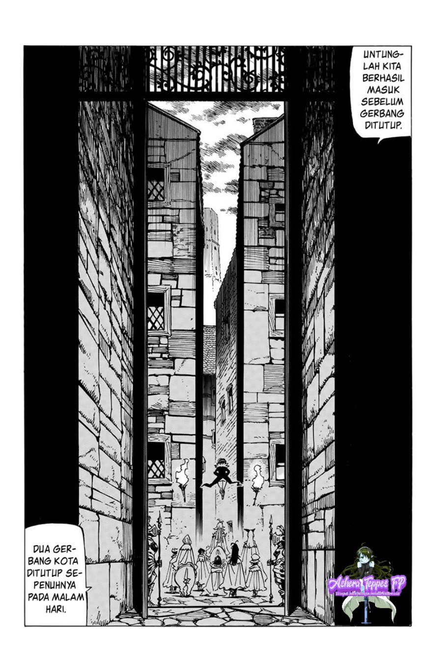 Halaman 5 dari Mokushiroku no Yonkishi Chapter 92