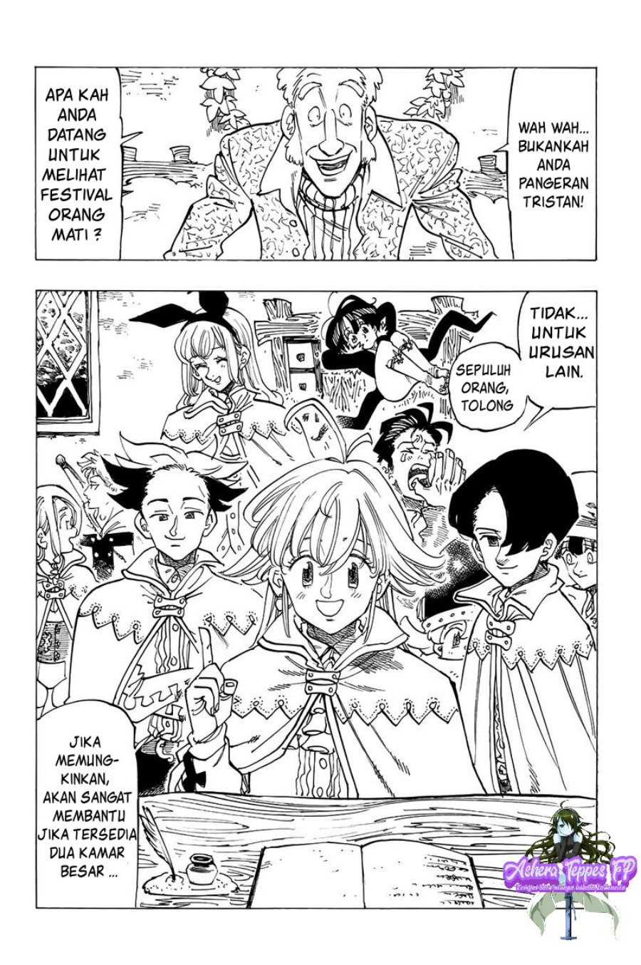 Halaman 9 dari Mokushiroku no Yonkishi Chapter 92