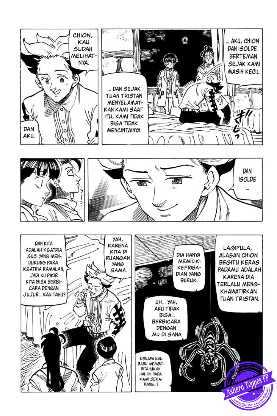 Halaman 10 dari Mokushiroku no Yonkishi Chapter 93