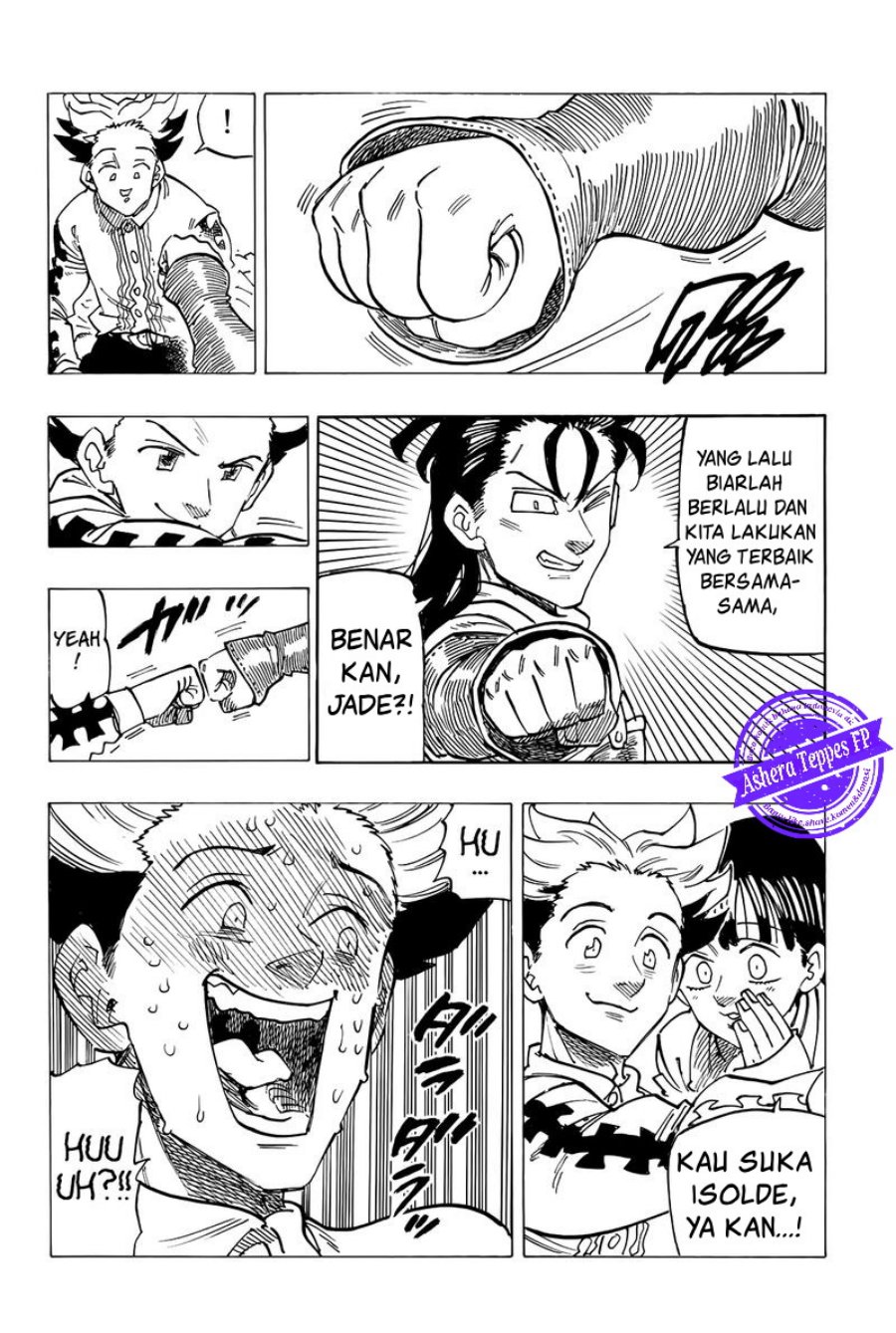 Halaman 11 dari Mokushiroku no Yonkishi Chapter 93