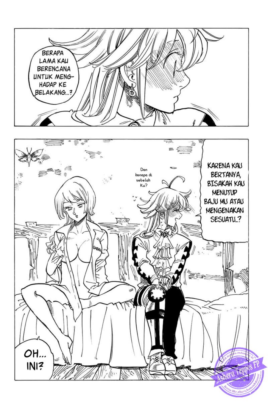 Halaman 15 dari Mokushiroku no Yonkishi Chapter 93