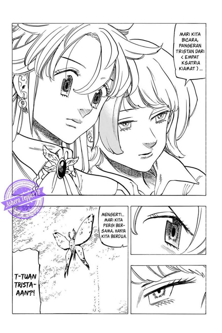 Halaman 19 dari Mokushiroku no Yonkishi Chapter 93