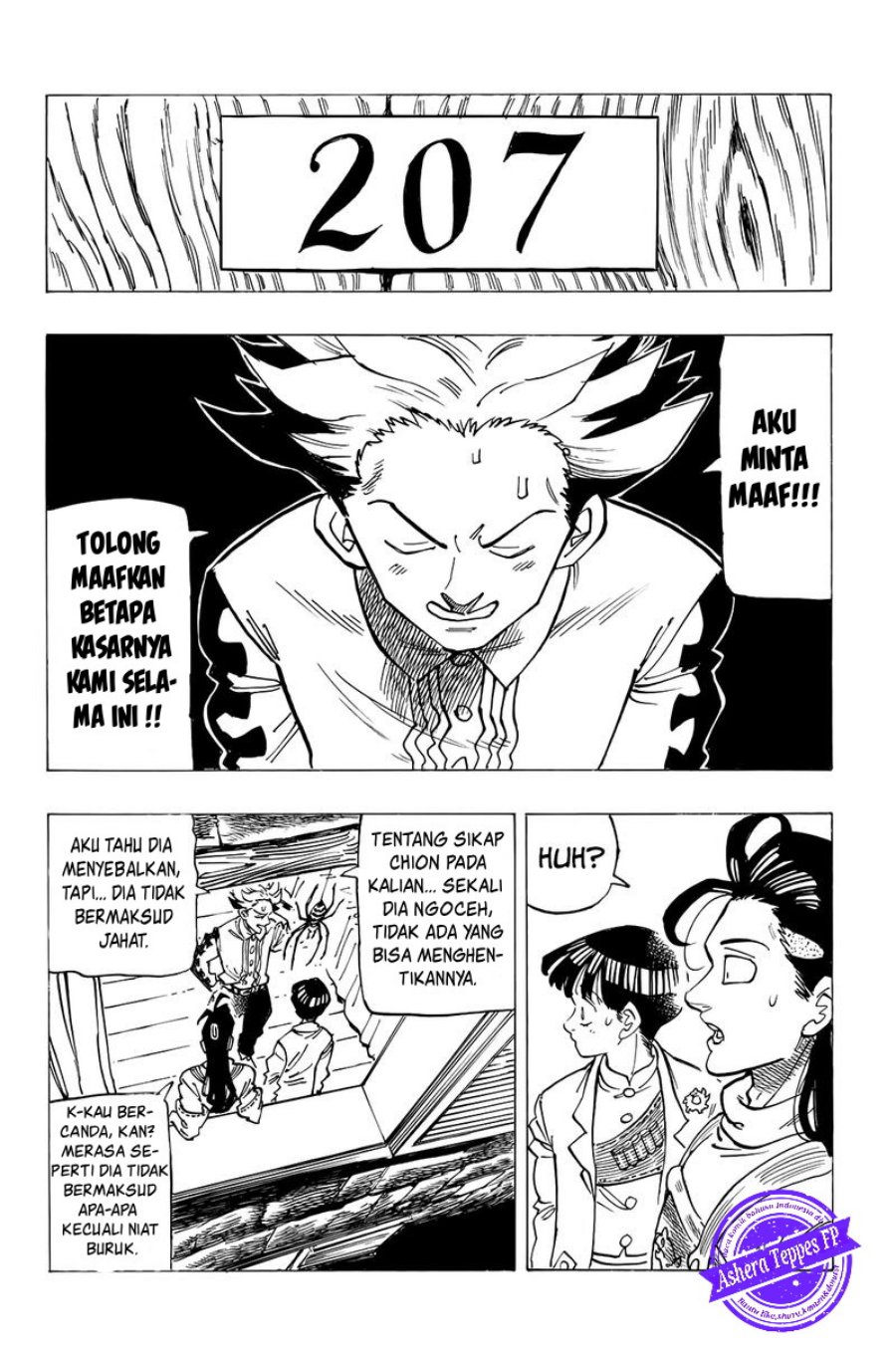 Halaman 9 dari Mokushiroku no Yonkishi Chapter 93