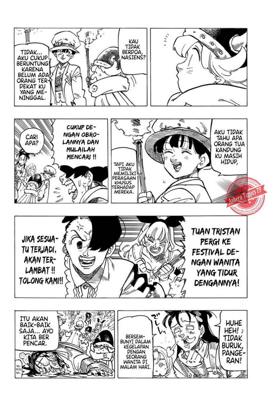 Halaman 10 dari Mokushiroku no Yonkishi Chapter 94