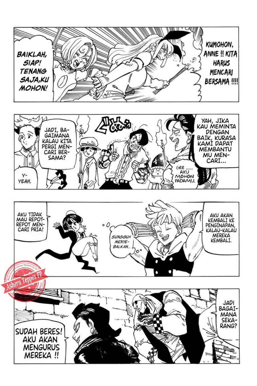 Halaman 12 dari Mokushiroku no Yonkishi Chapter 94
