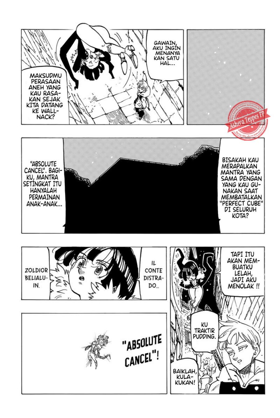 Halaman 13 dari Mokushiroku no Yonkishi Chapter 94