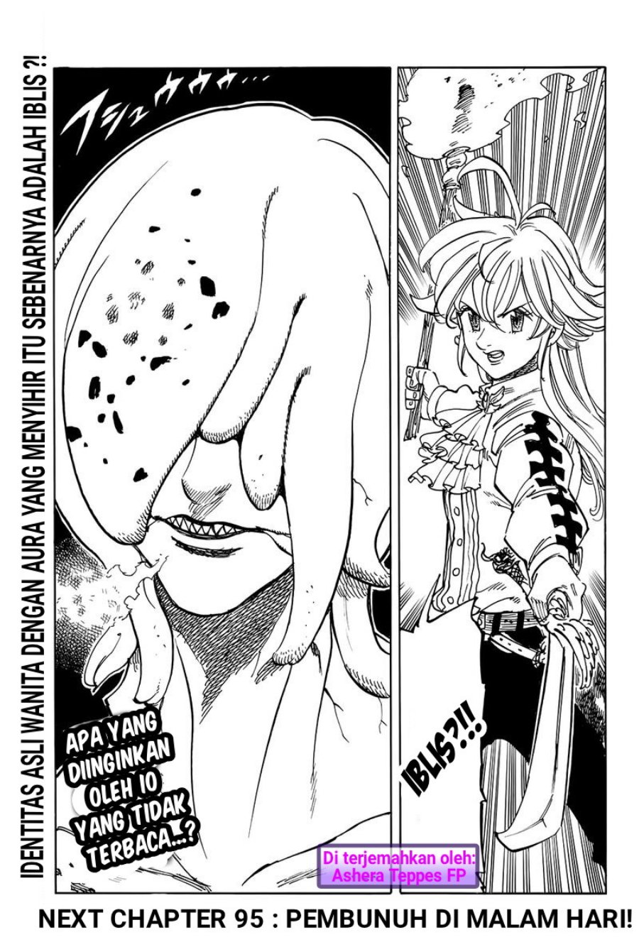 Halaman 19 dari Mokushiroku no Yonkishi Chapter 94