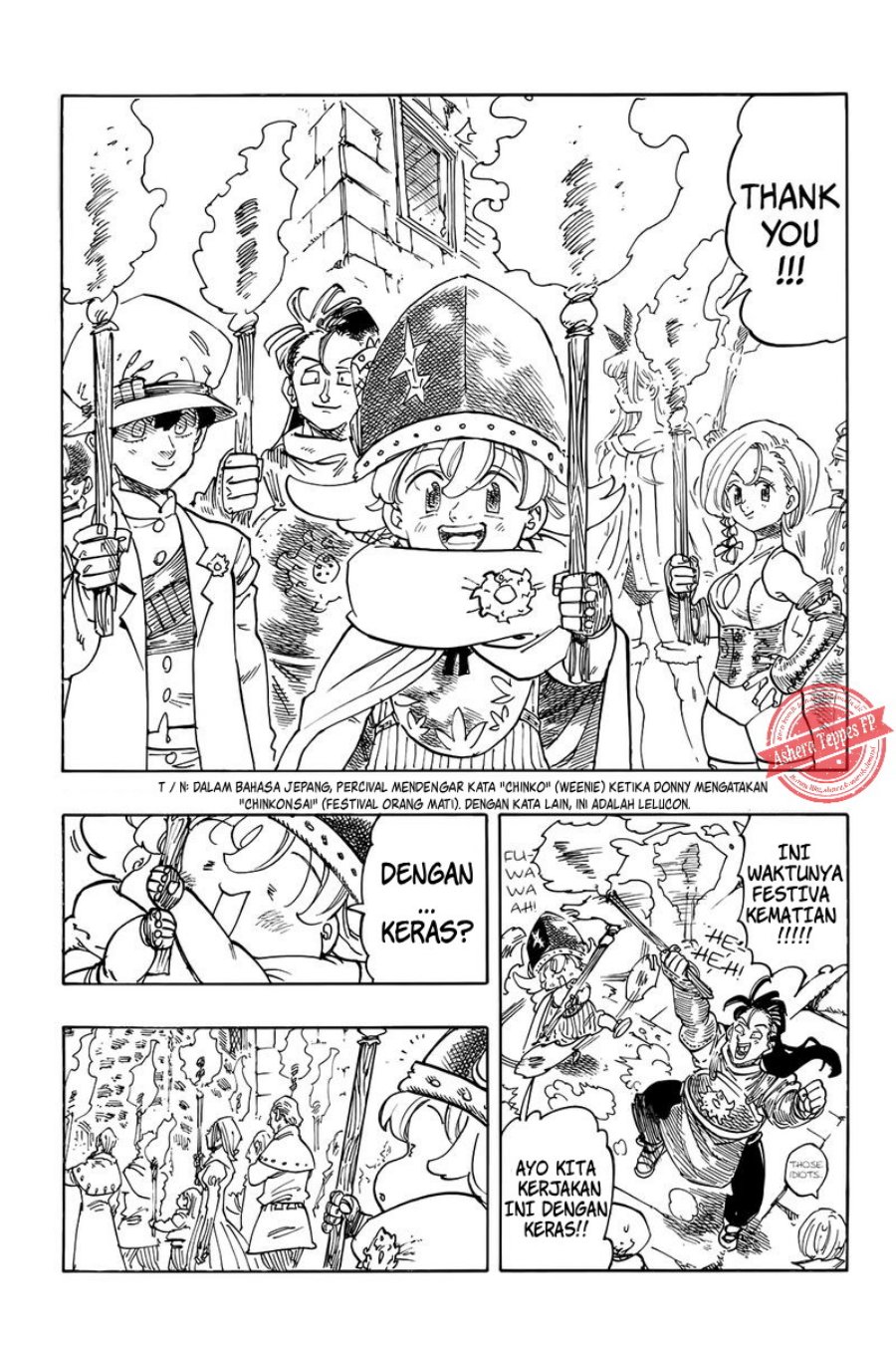 Halaman 5 dari Mokushiroku no Yonkishi Chapter 94