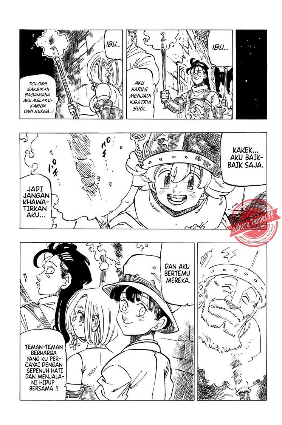 Halaman 9 dari Mokushiroku no Yonkishi Chapter 94