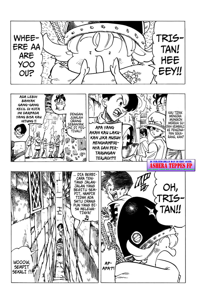 Halaman 11 dari Mokushiroku no Yonkishi Chapter 95