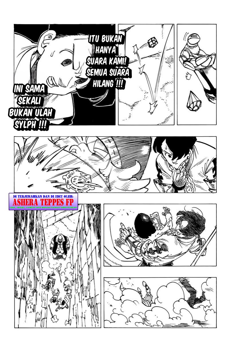Halaman 15 dari Mokushiroku no Yonkishi Chapter 95