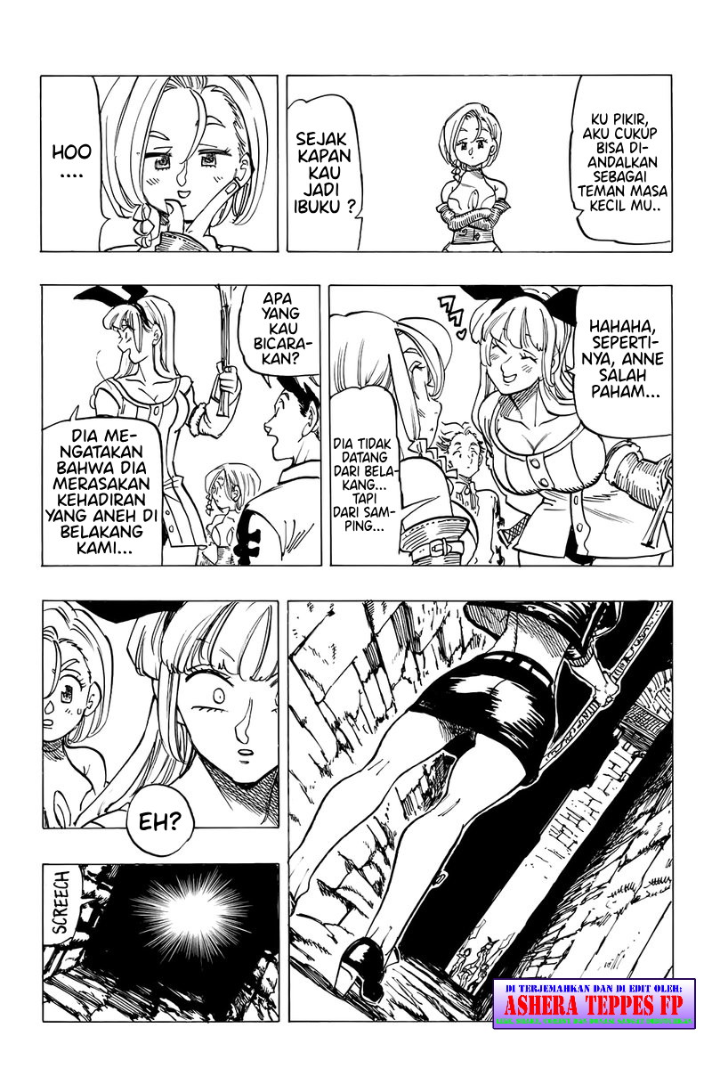 Halaman 19 dari Mokushiroku no Yonkishi Chapter 95