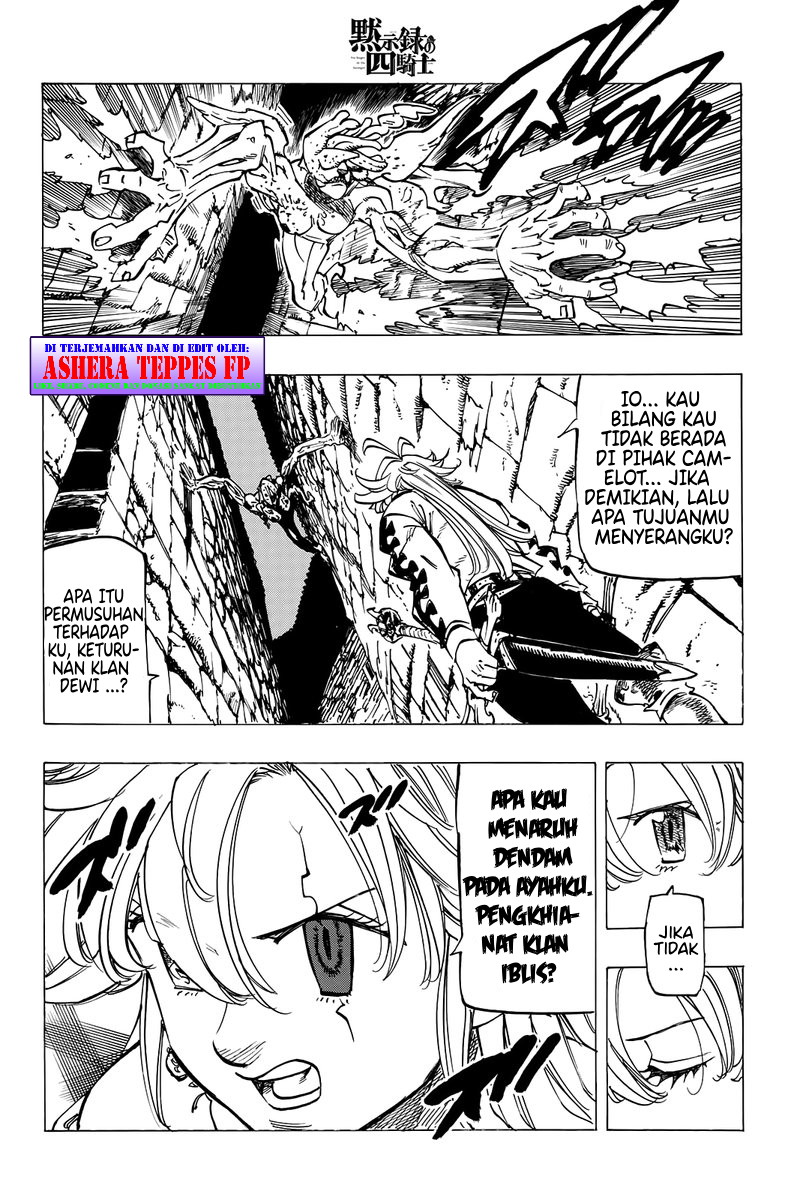 Halaman 7 dari Mokushiroku no Yonkishi Chapter 95