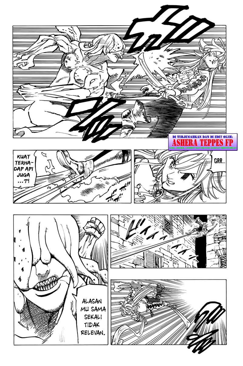 Halaman 9 dari Mokushiroku no Yonkishi Chapter 95