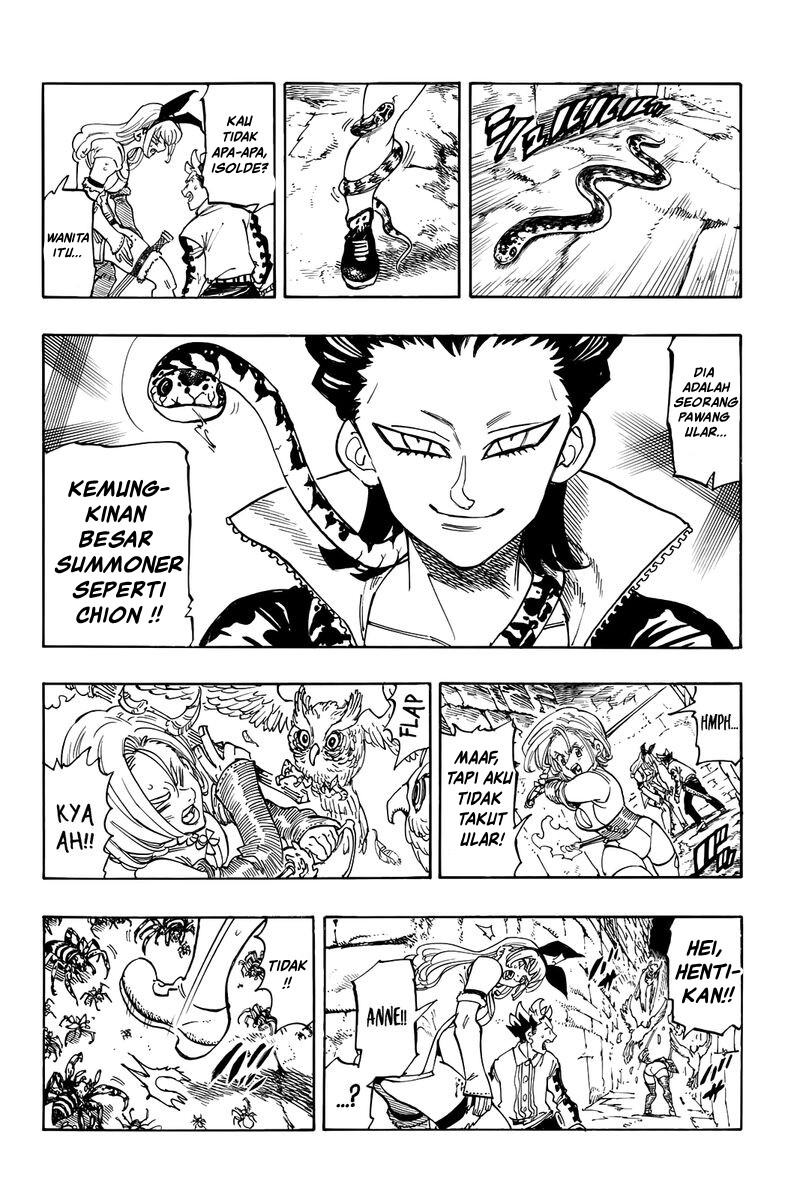 Halaman 5 dari Mokushiroku no Yonkishi Chapter 96