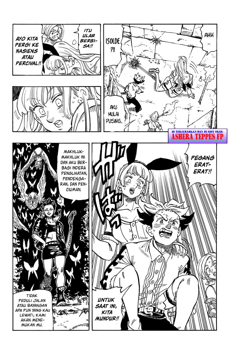 Halaman 7 dari Mokushiroku no Yonkishi Chapter 96