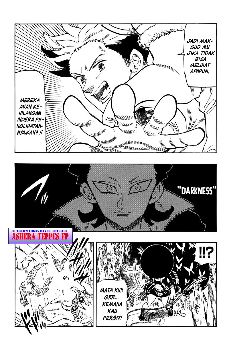 Halaman 8 dari Mokushiroku no Yonkishi Chapter 96