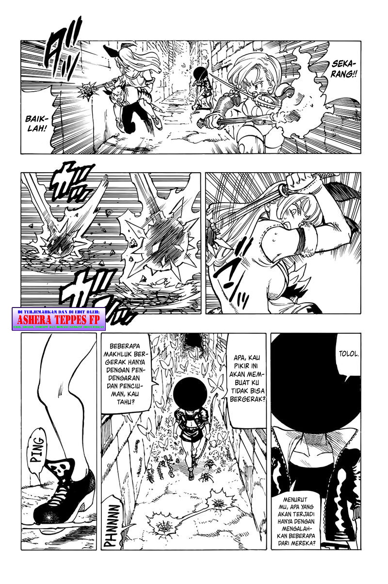 Halaman 9 dari Mokushiroku no Yonkishi Chapter 96