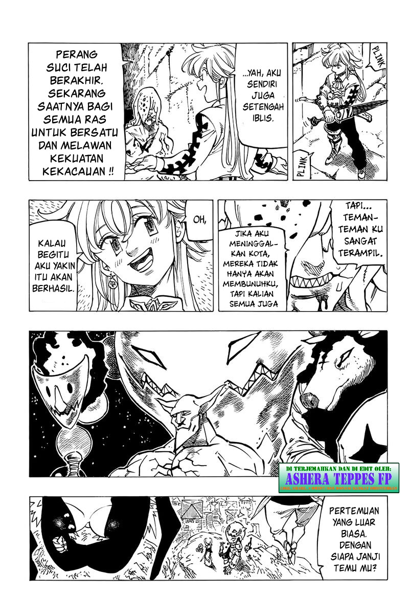 Halaman 13 dari Mokushiroku no Yonkishi Chapter 97