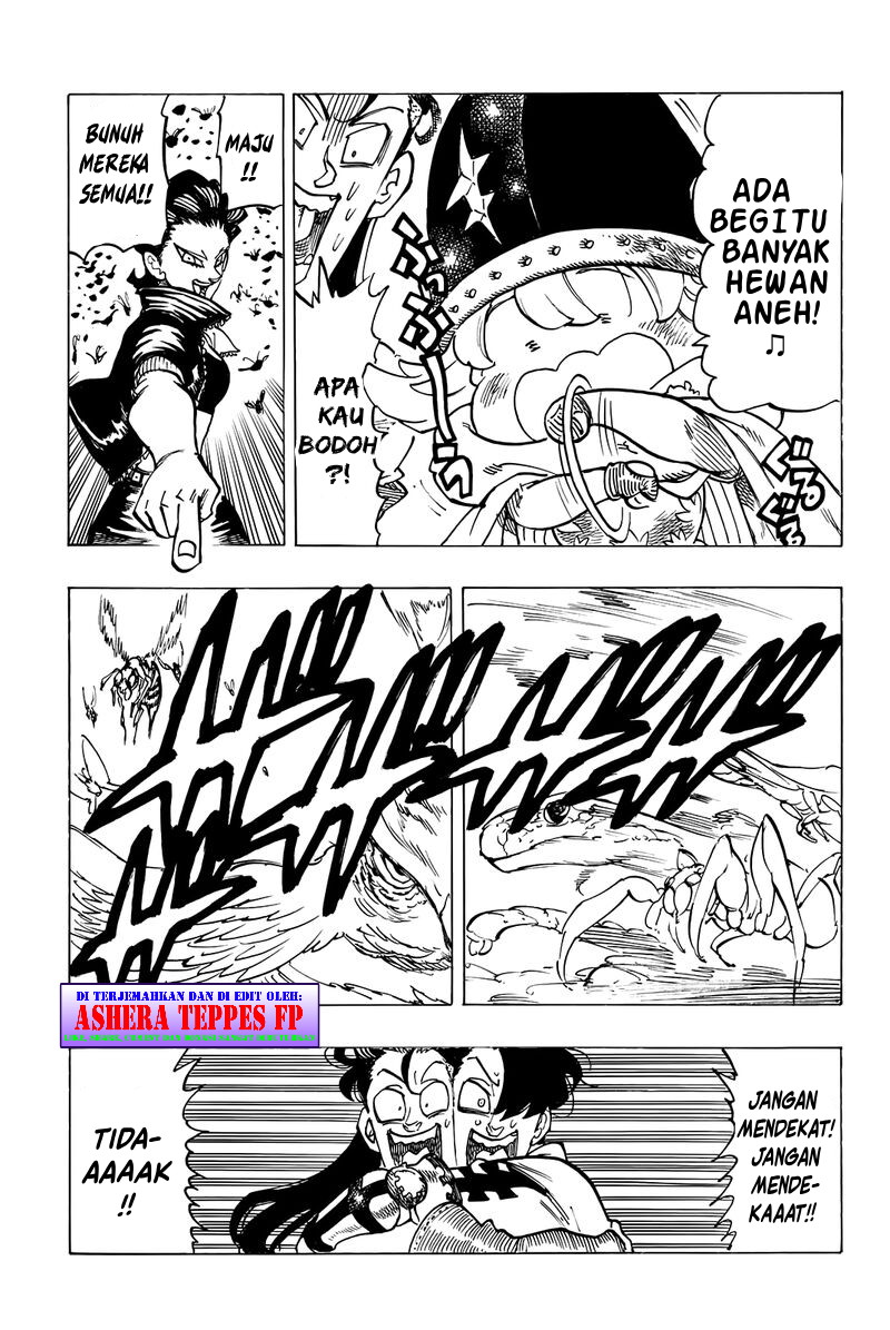 Halaman 19 dari Mokushiroku no Yonkishi Chapter 97