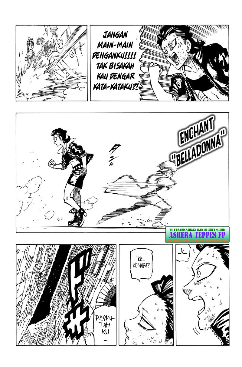 Halaman 21 dari Mokushiroku no Yonkishi Chapter 97