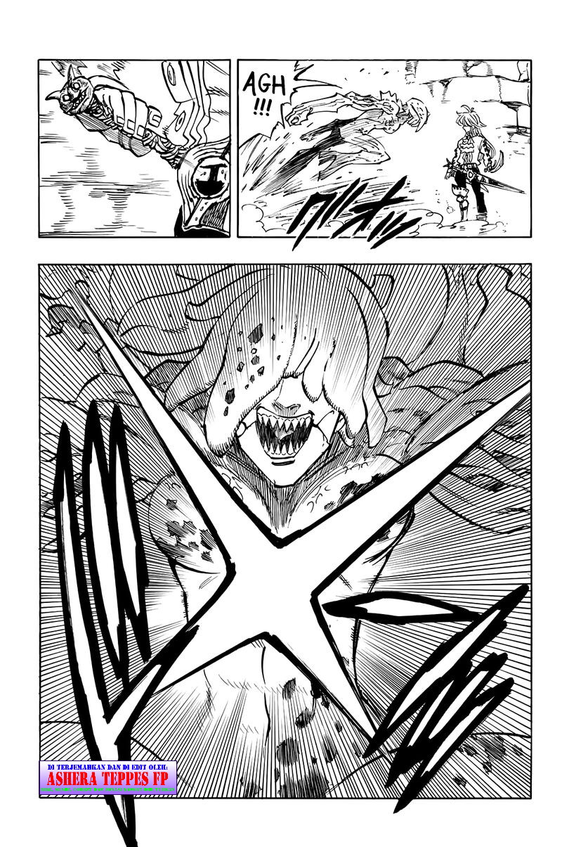 Halaman 8 dari Mokushiroku no Yonkishi Chapter 97