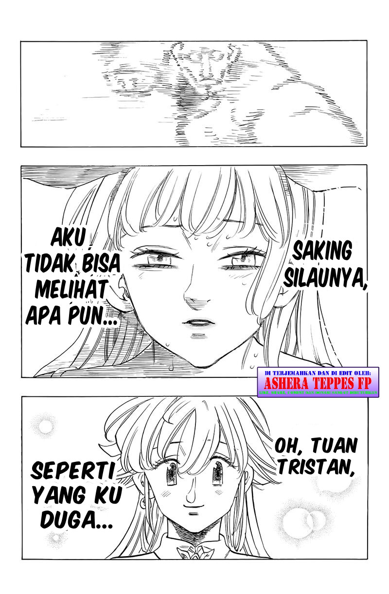 Halaman 14 dari Mokushiroku no Yonkishi Chapter 98