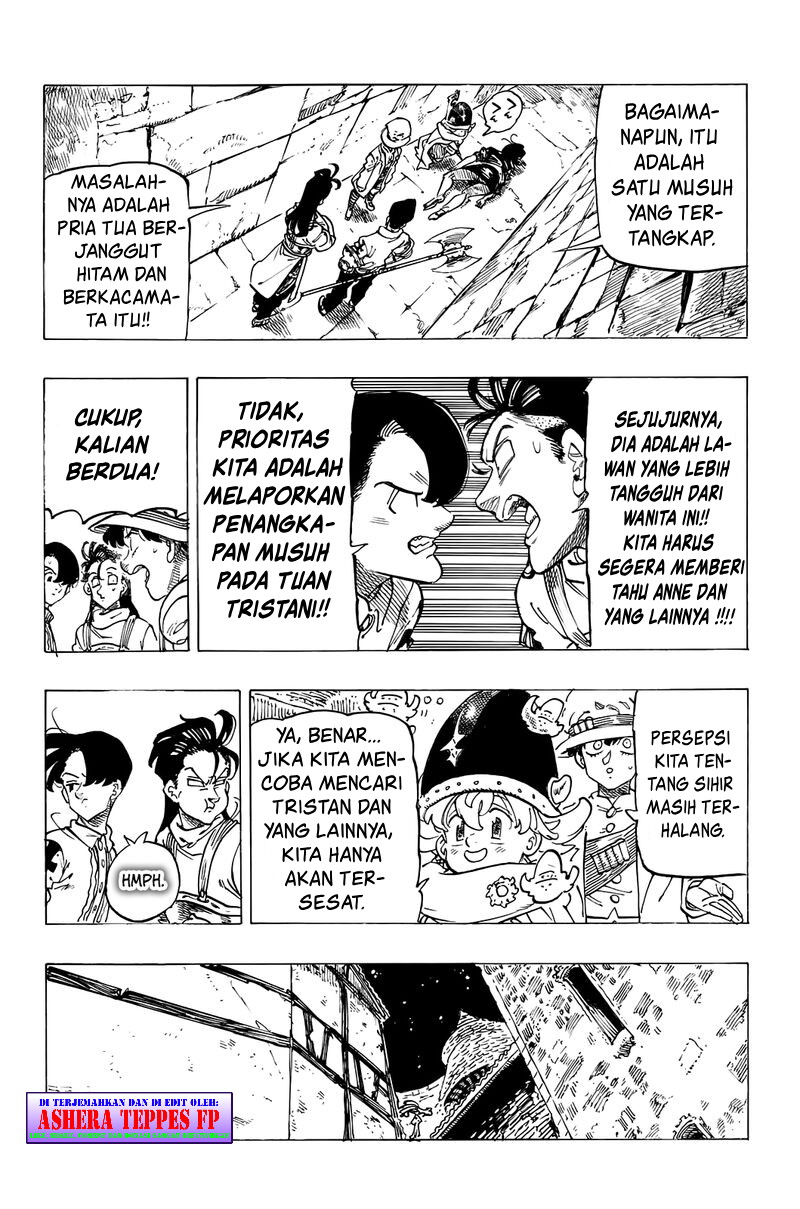 Halaman 3 dari Mokushiroku no Yonkishi Chapter 98