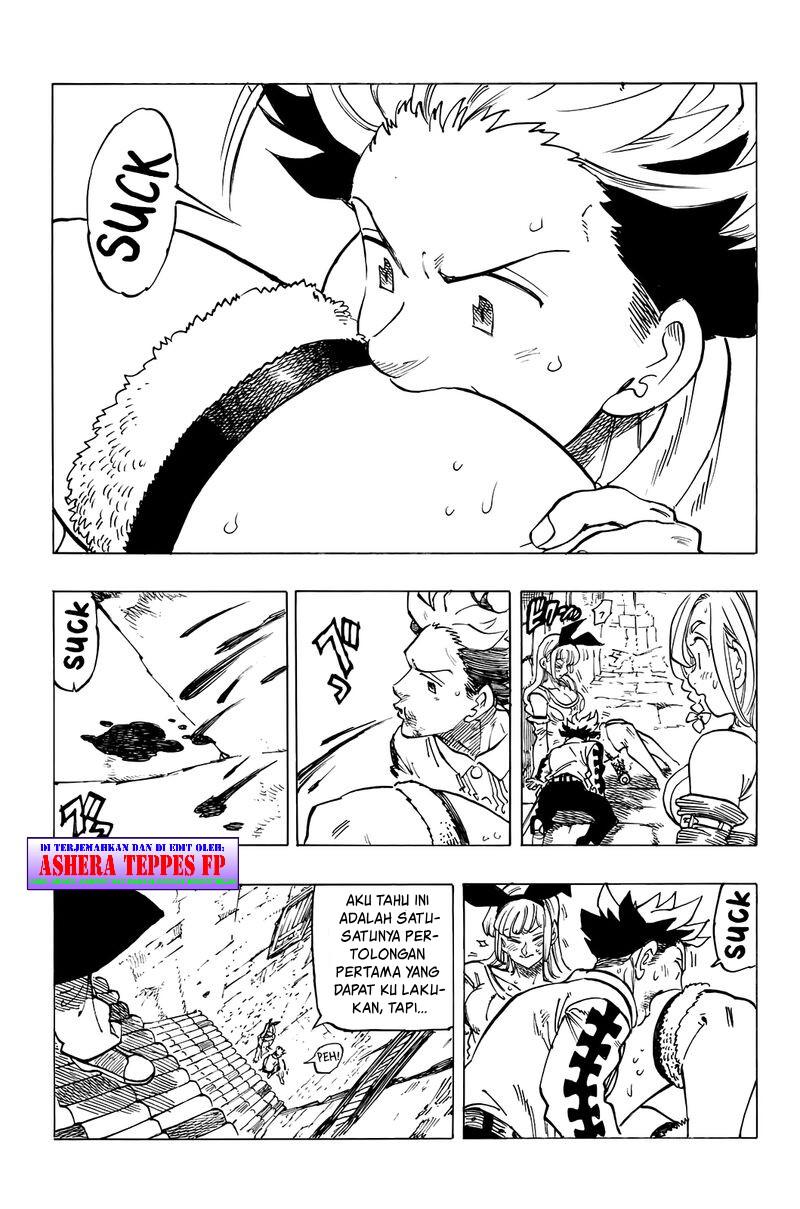 Halaman 6 dari Mokushiroku no Yonkishi Chapter 98