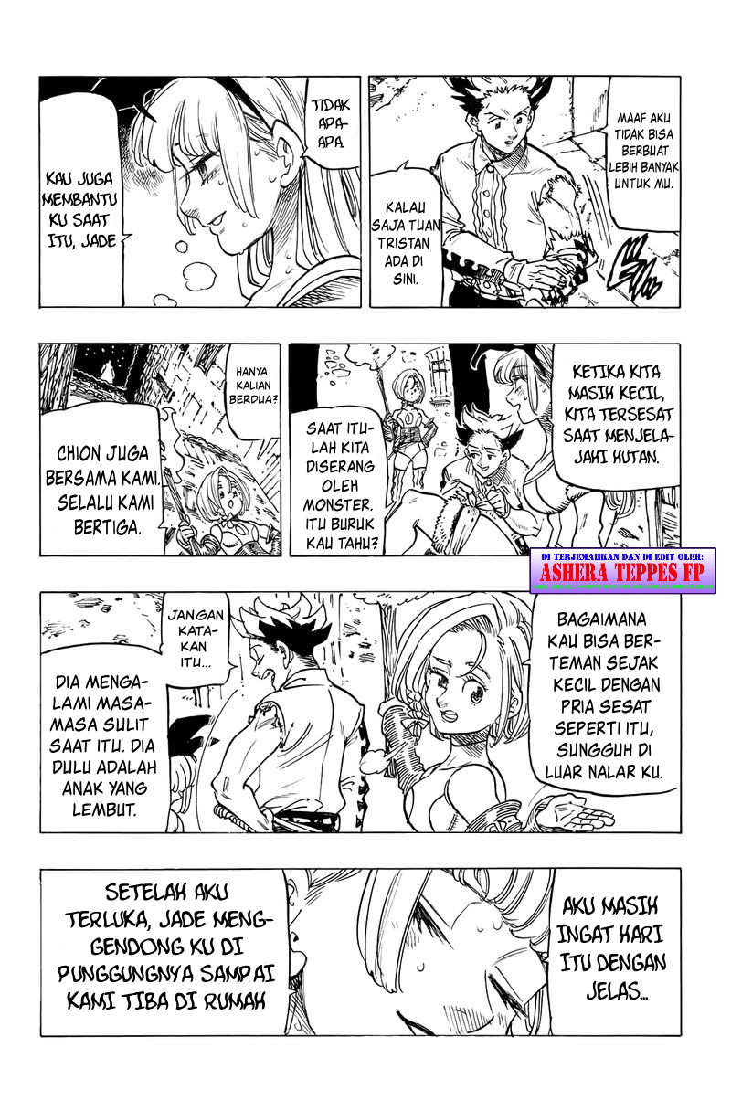 Halaman 7 dari Mokushiroku no Yonkishi Chapter 98