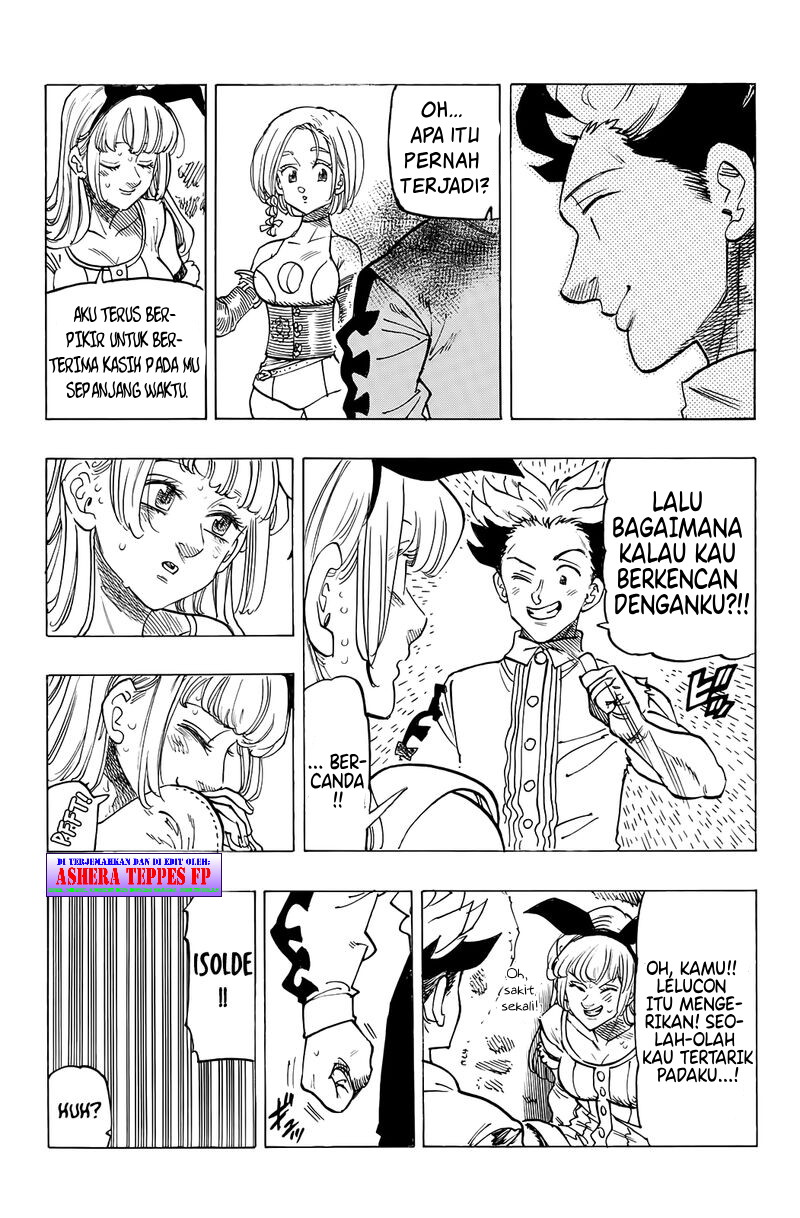 Halaman 8 dari Mokushiroku no Yonkishi Chapter 98