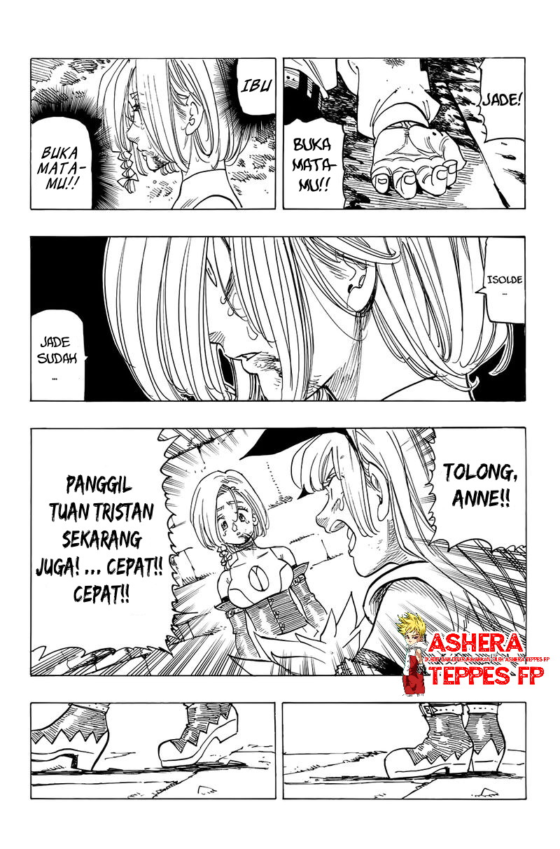 Halaman 16 dari Mokushiroku no Yonkishi Chapter 99