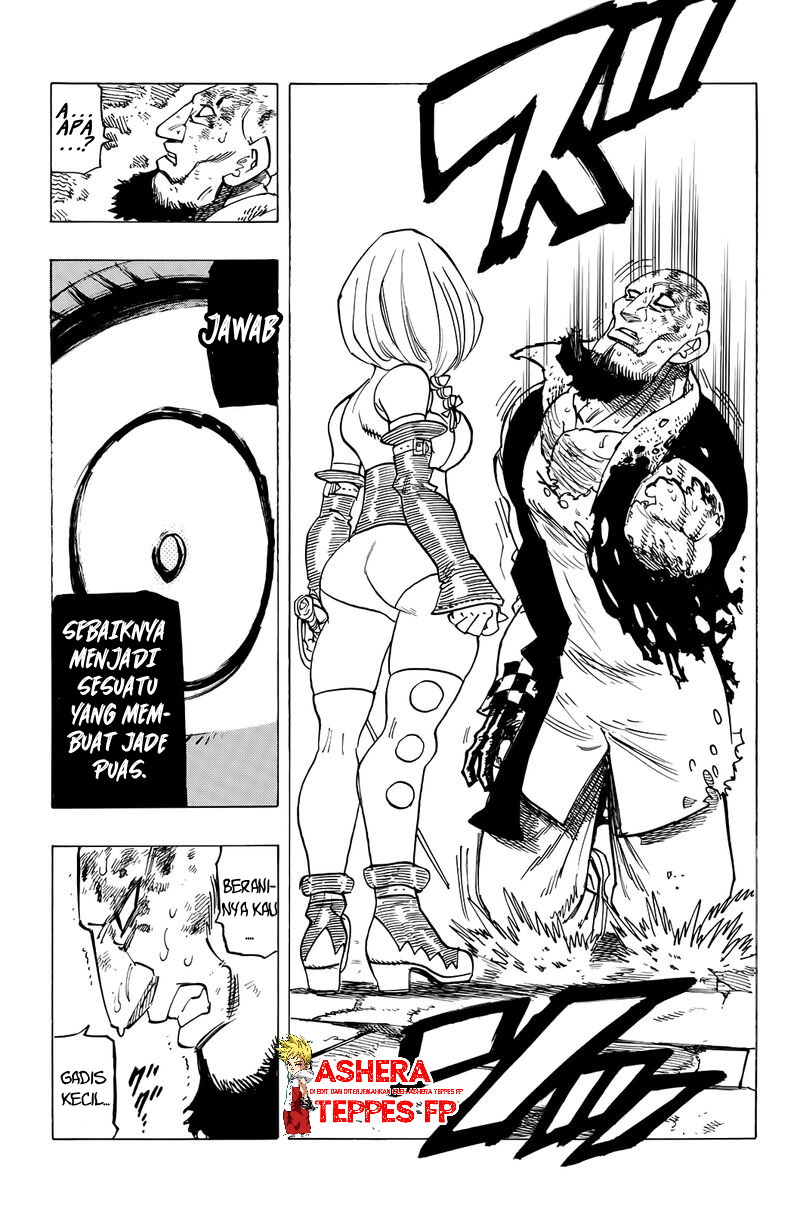 Halaman 19 dari Mokushiroku no Yonkishi Chapter 99