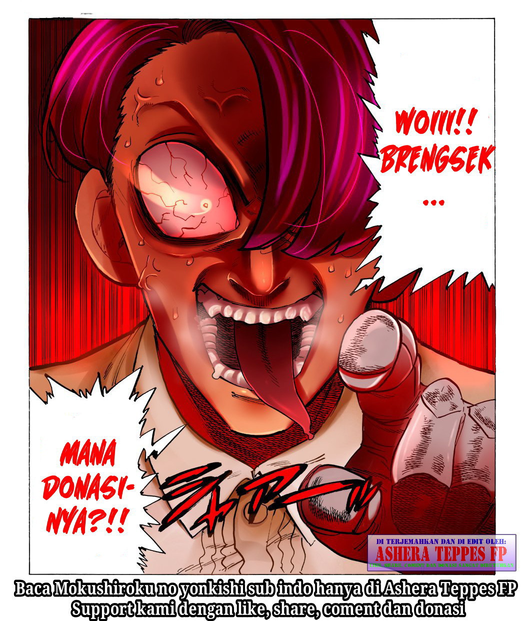 Halaman 23 dari Mokushiroku no Yonkishi Chapter 99