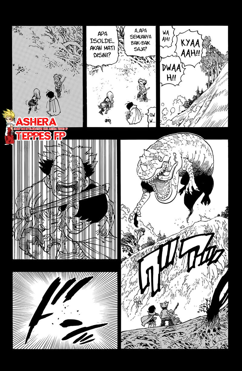 Halaman 6 dari Mokushiroku no Yonkishi Chapter 99