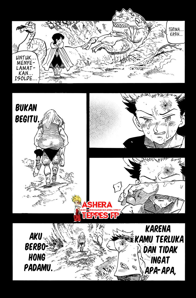 Halaman 8 dari Mokushiroku no Yonkishi Chapter 99