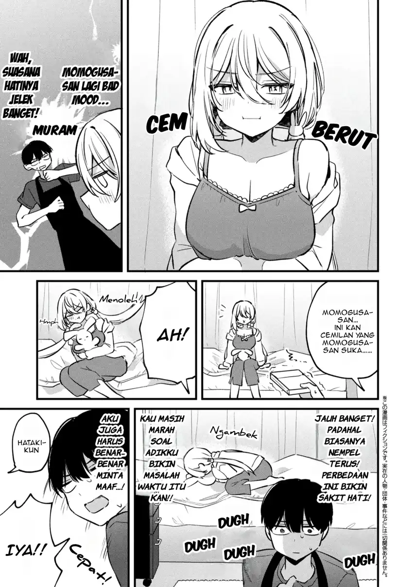 Halaman 2 dari Momogusa-san ga Monogusa Sugiru!! Chapter 16