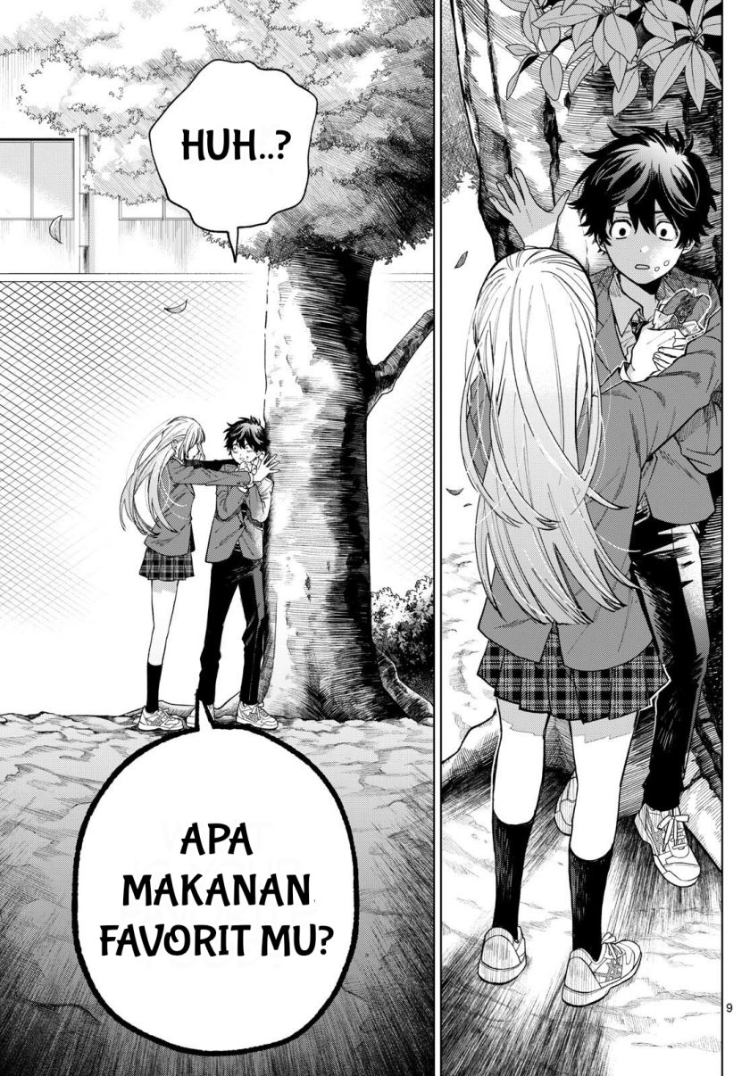 Halaman 8 dari Momose Akira no Hatsukoi Hatan-chuu. Chapter 1
