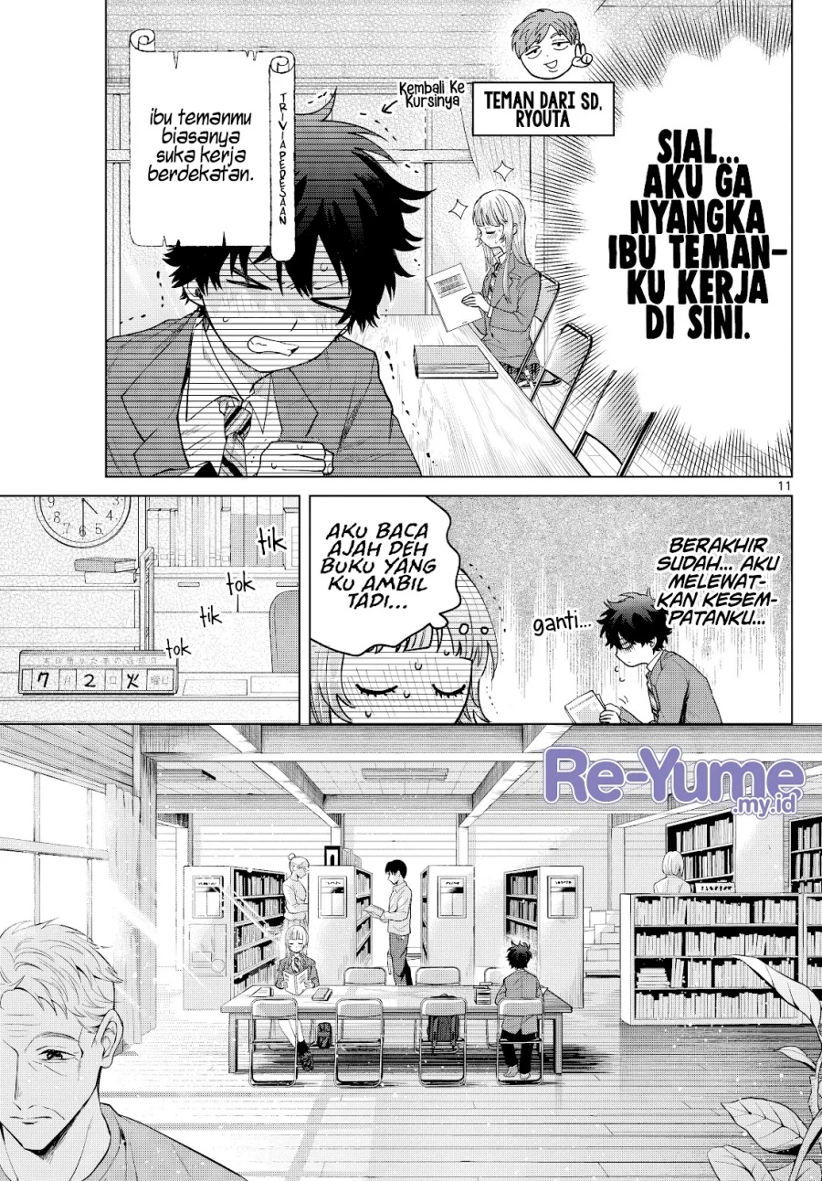 Halaman 12 dari Momose Akira no Hatsukoi Hatan-chuu. Chapter 15