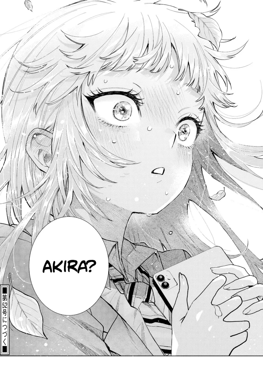 Halaman 21 dari Momose Akira no Hatsukoi Hatan-chuu. Chapter 15